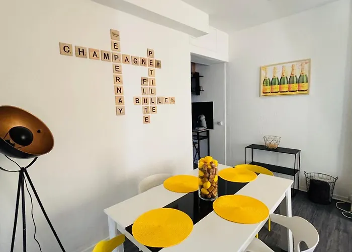 Petille En Champagne - 1 - Terrasse Appartement Épernay